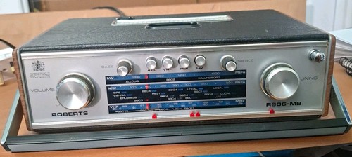 Roberts r606 radio vintage - r606,